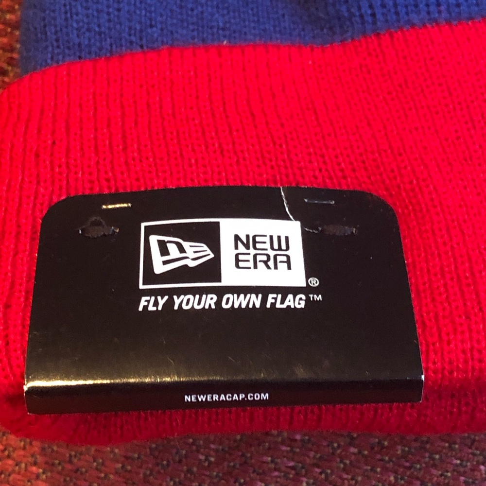 New York Rangers 🔵🔴 NHL New Era Beanie Hat NWT - Picture 5 of 5